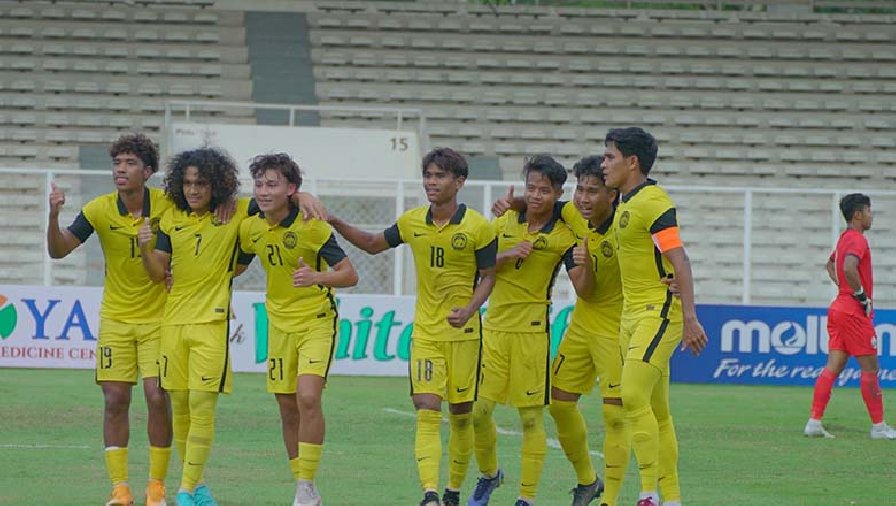 soi keo chau a U19 Malaysia vs U19 Lào